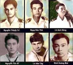 Những người con Đất Việt anh dũng ngã xuống trước họng súng TQ để bảo vệ chủ quyền lãnh thổ quần đảo Hoàng Sa của dân tộc Việt Nam.